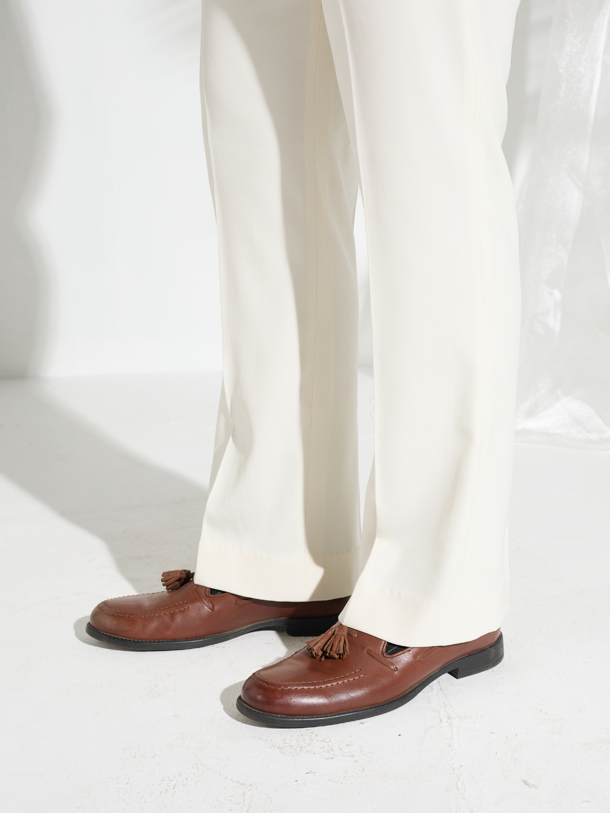 Off-White Boot Cut Trouser