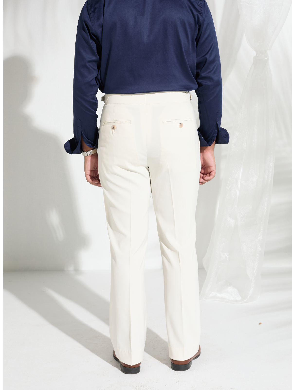 Off-White Boot Cut Trouser