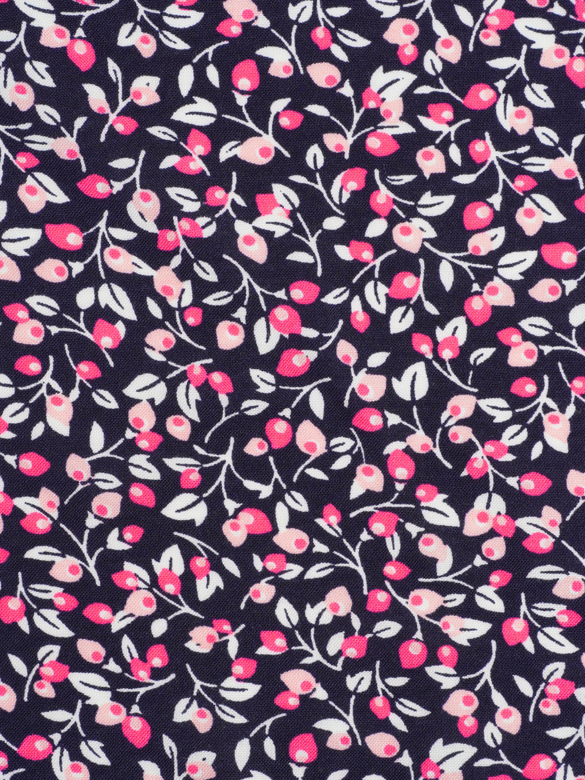 Purple & Pink Floral Pocket Square
