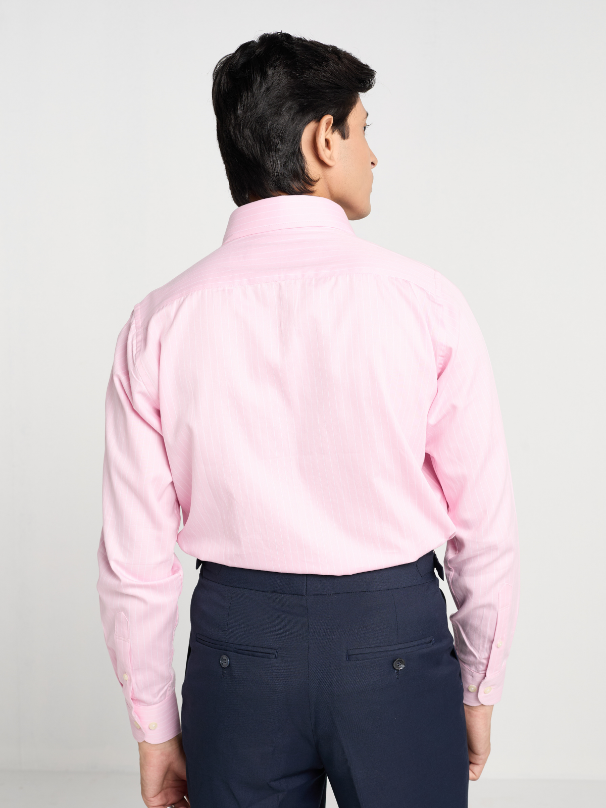 Pinstripe Pink Formal Shirt