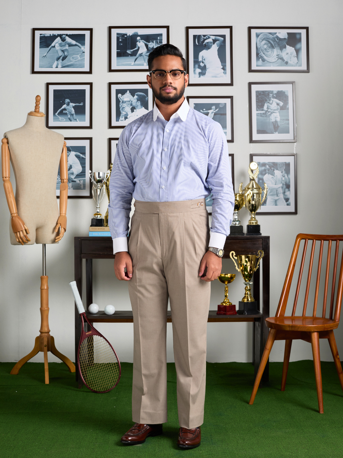 Winchester Blue Stripe Formal Shirt