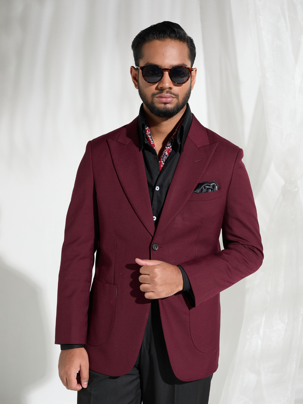 Maroon Blazer