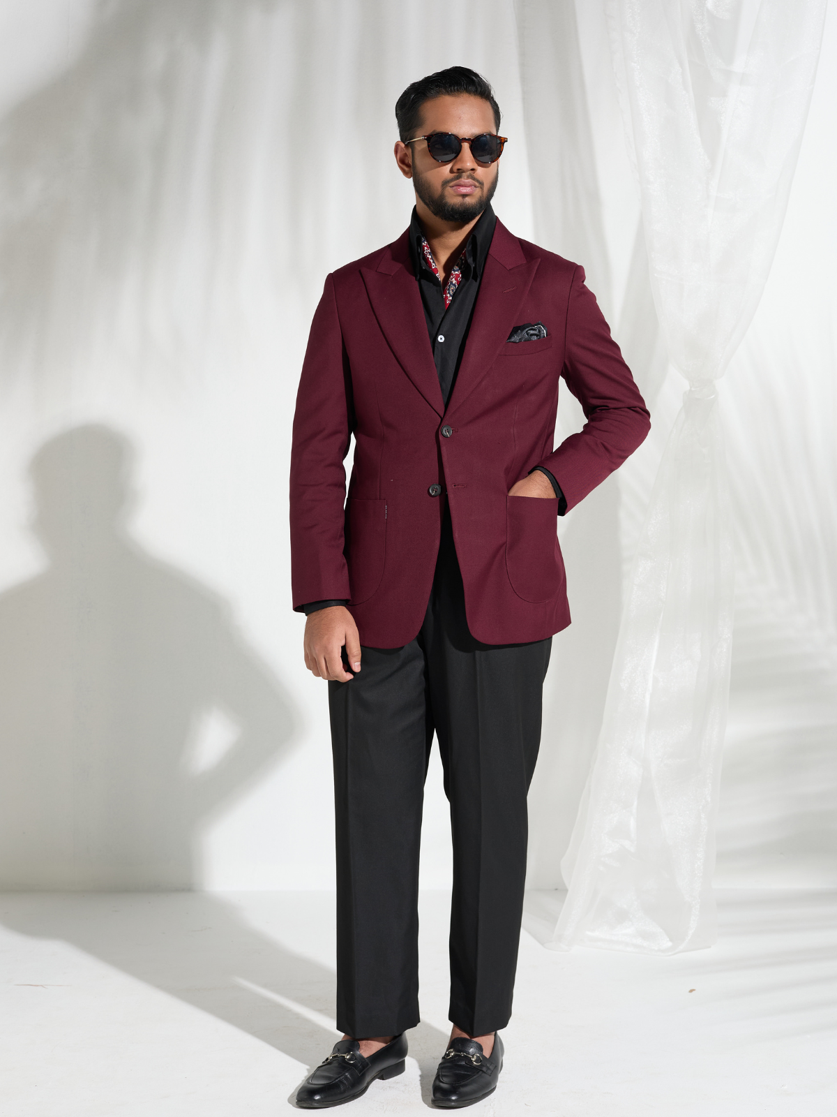 Maroon Blazer