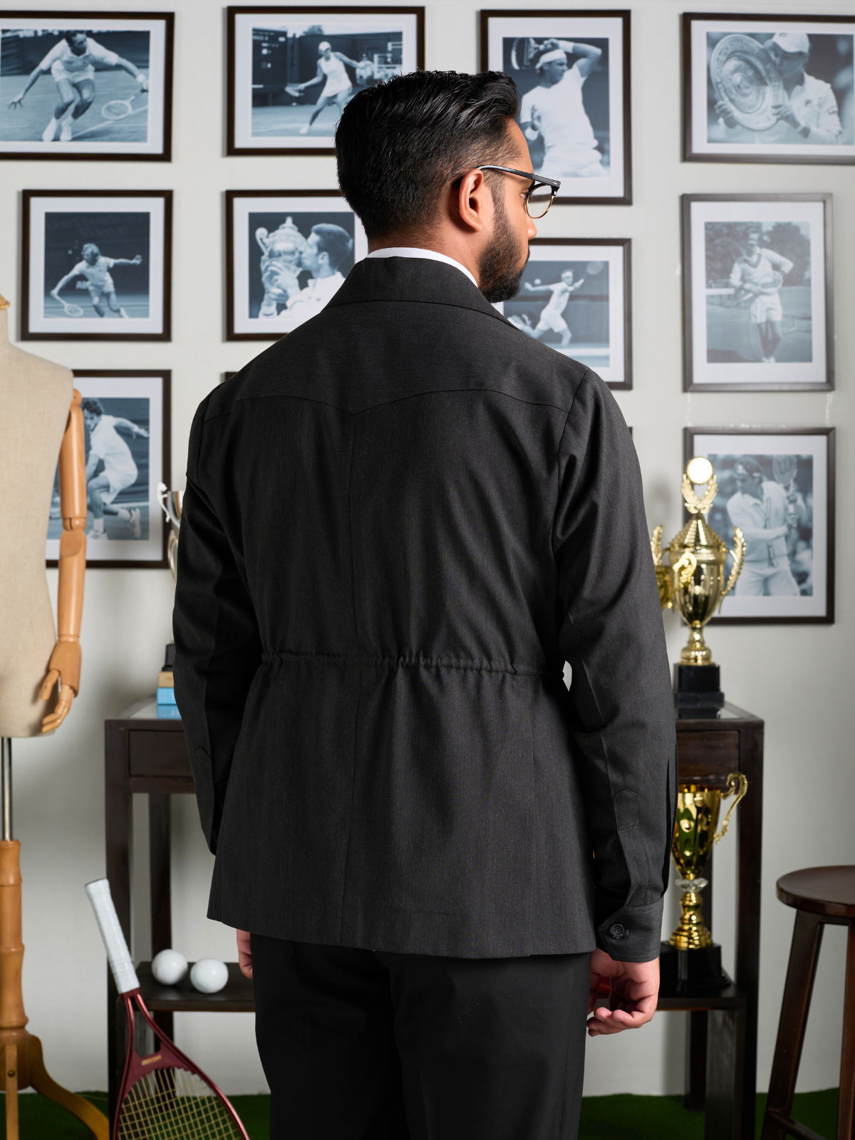 Charcoal Jungle Jacket
