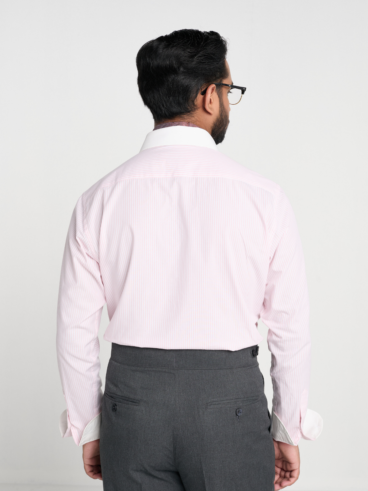 Winchester Pink Stripe Formal Shirt