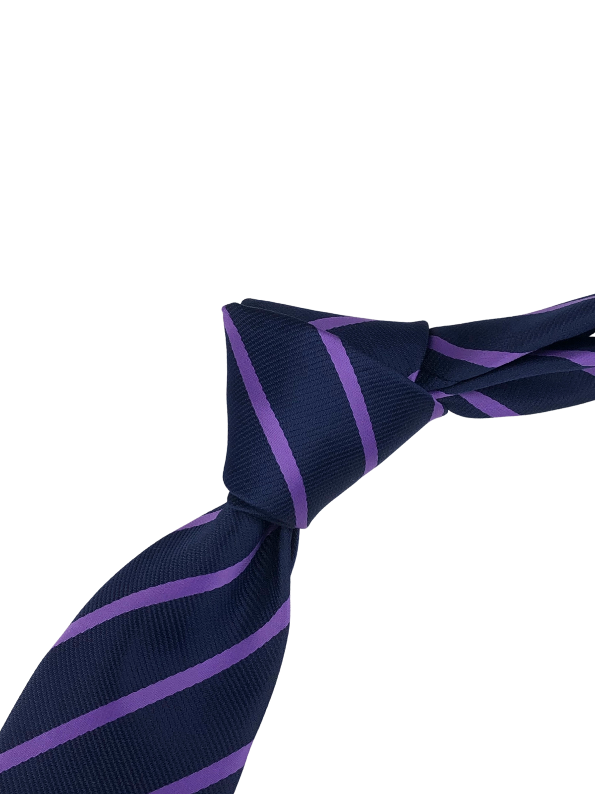 Purple Stripe Tie