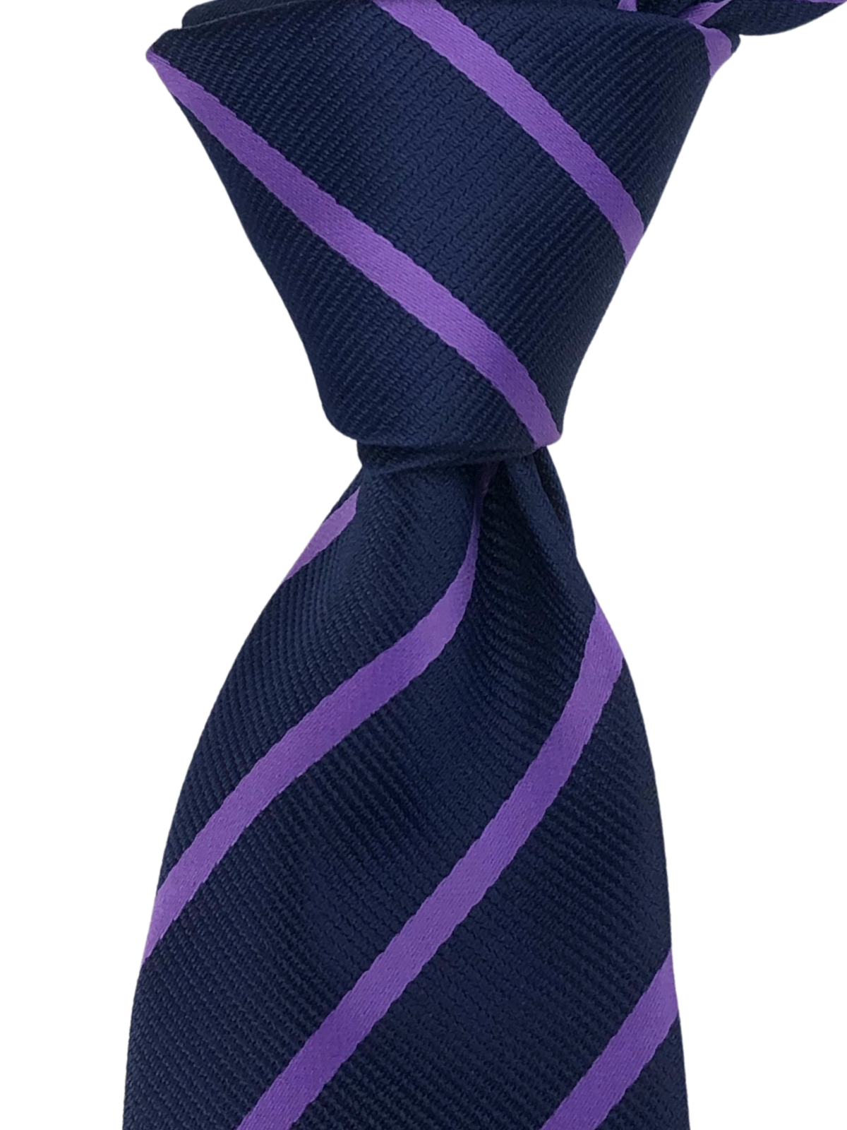 Purple Stripe Tie