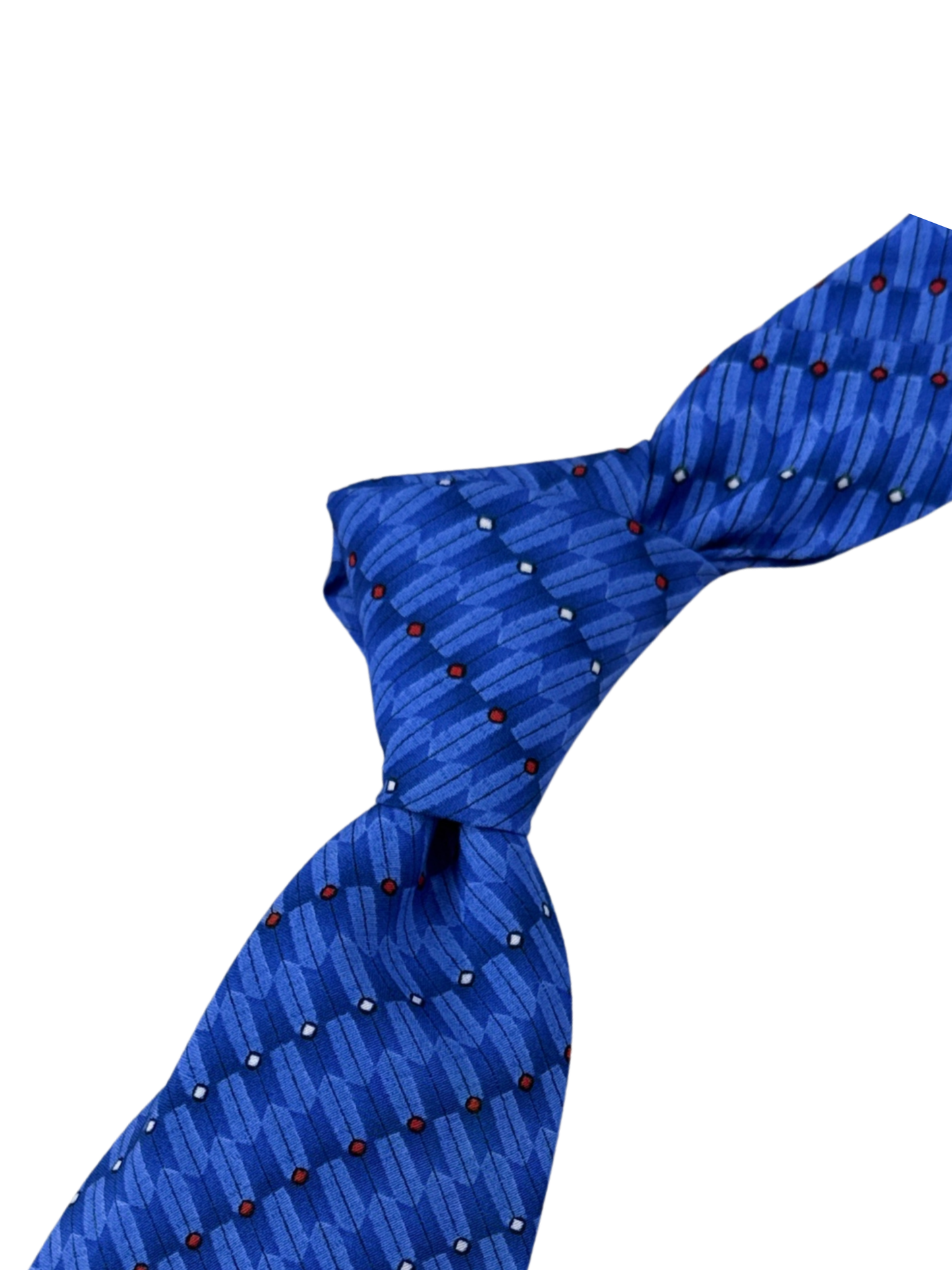 Royal Blue Polka Tie