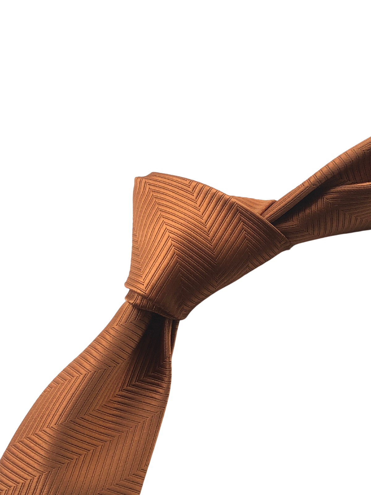 Chestnut Subtle Stripe Tie