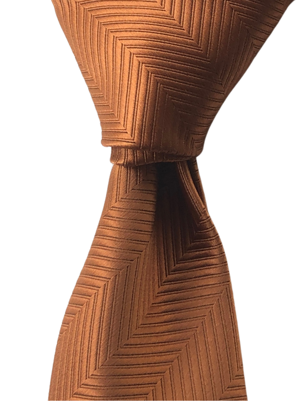 Chestnut Subtle Stripe Tie
