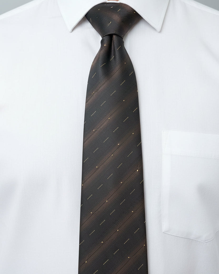 Espresso Ember Tie