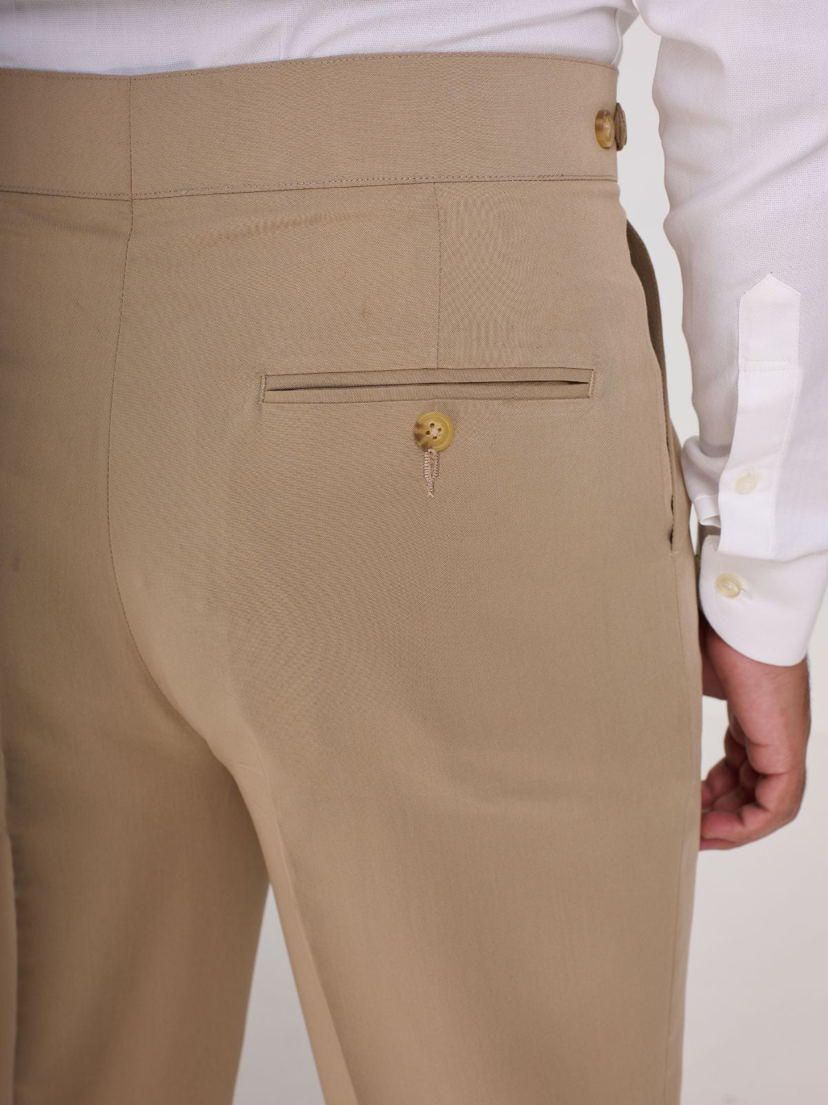 Beige Gurkha Trouser