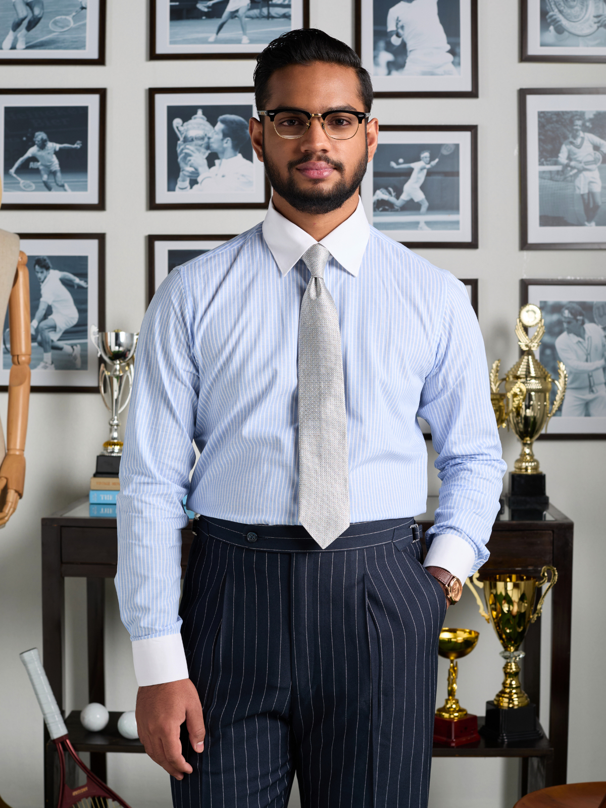 Winchester Sky Stripe Formal Shirt