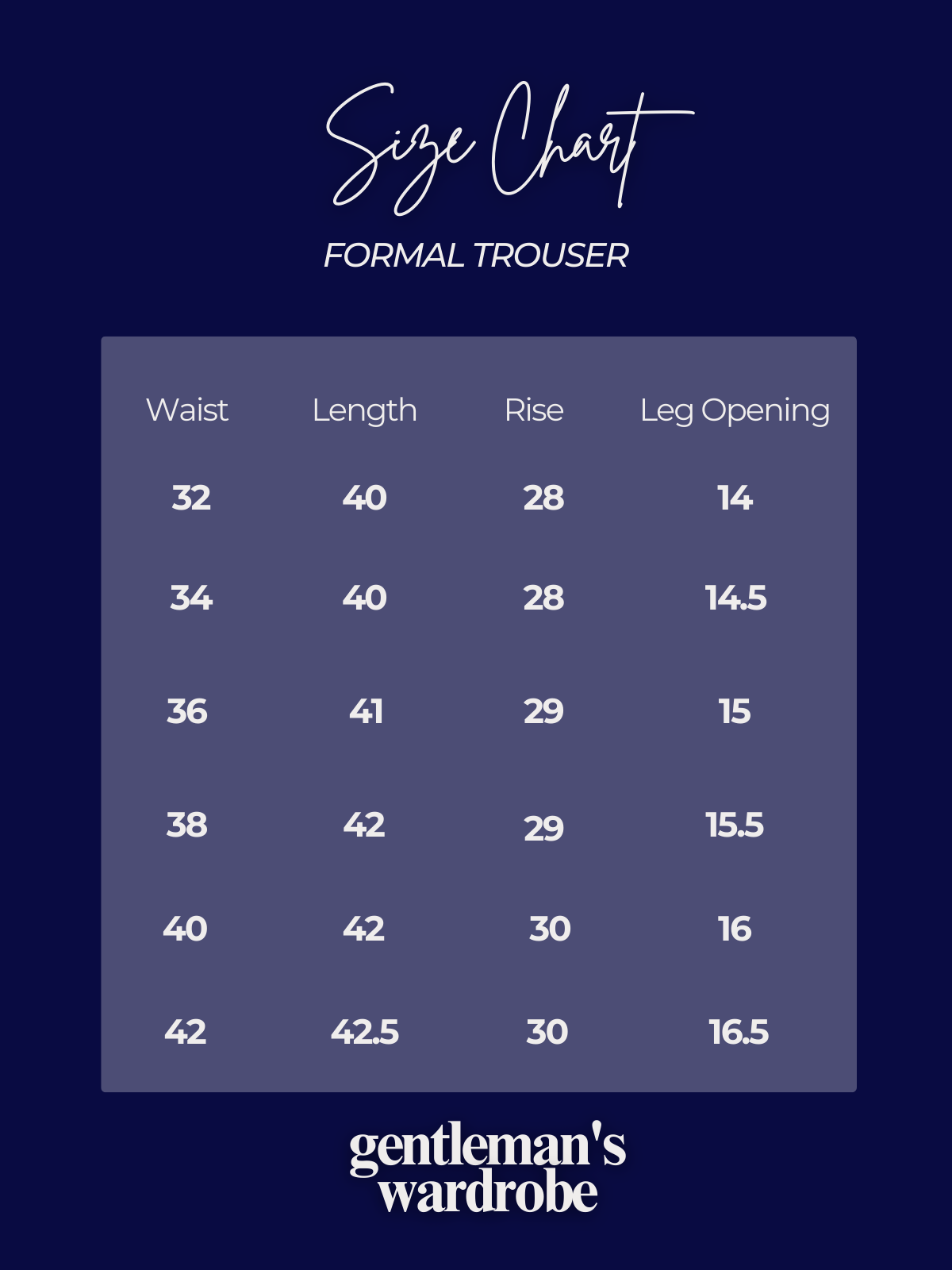 Ivory Formal Trouser