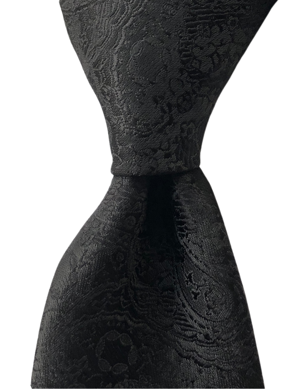 Black Paisley Tie