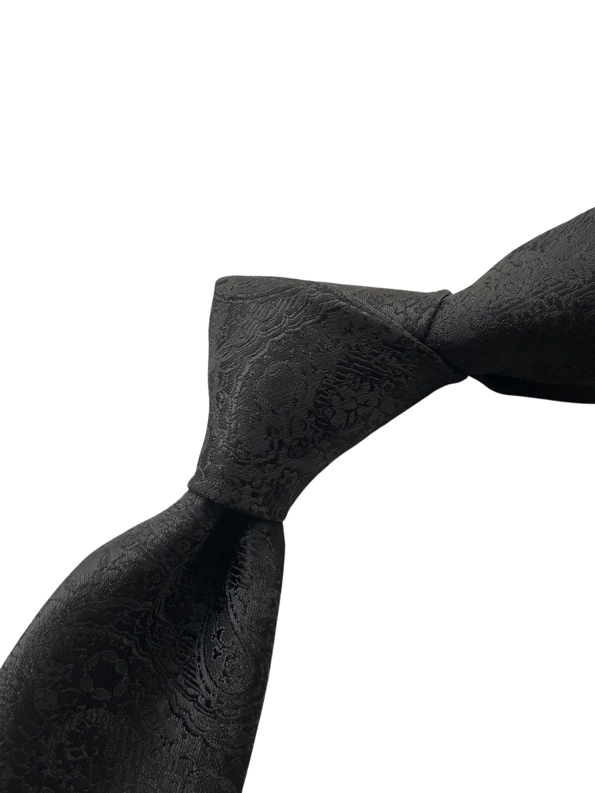 Black Paisley Tie