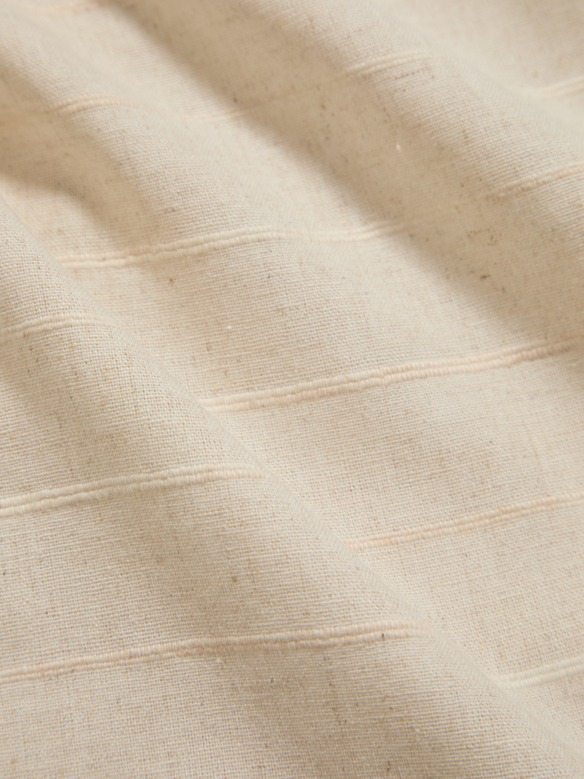 Off-White Subtle Stripe Cuban Shirt