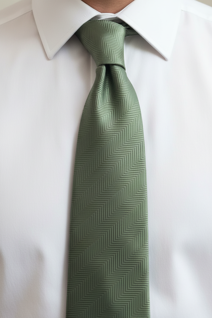 Light Green Tie