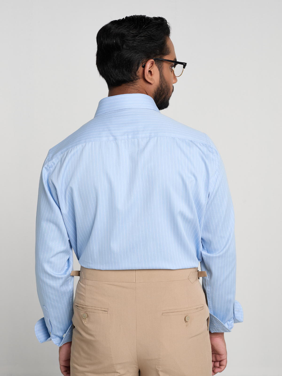 Pinstripe Sky Formal Shirt