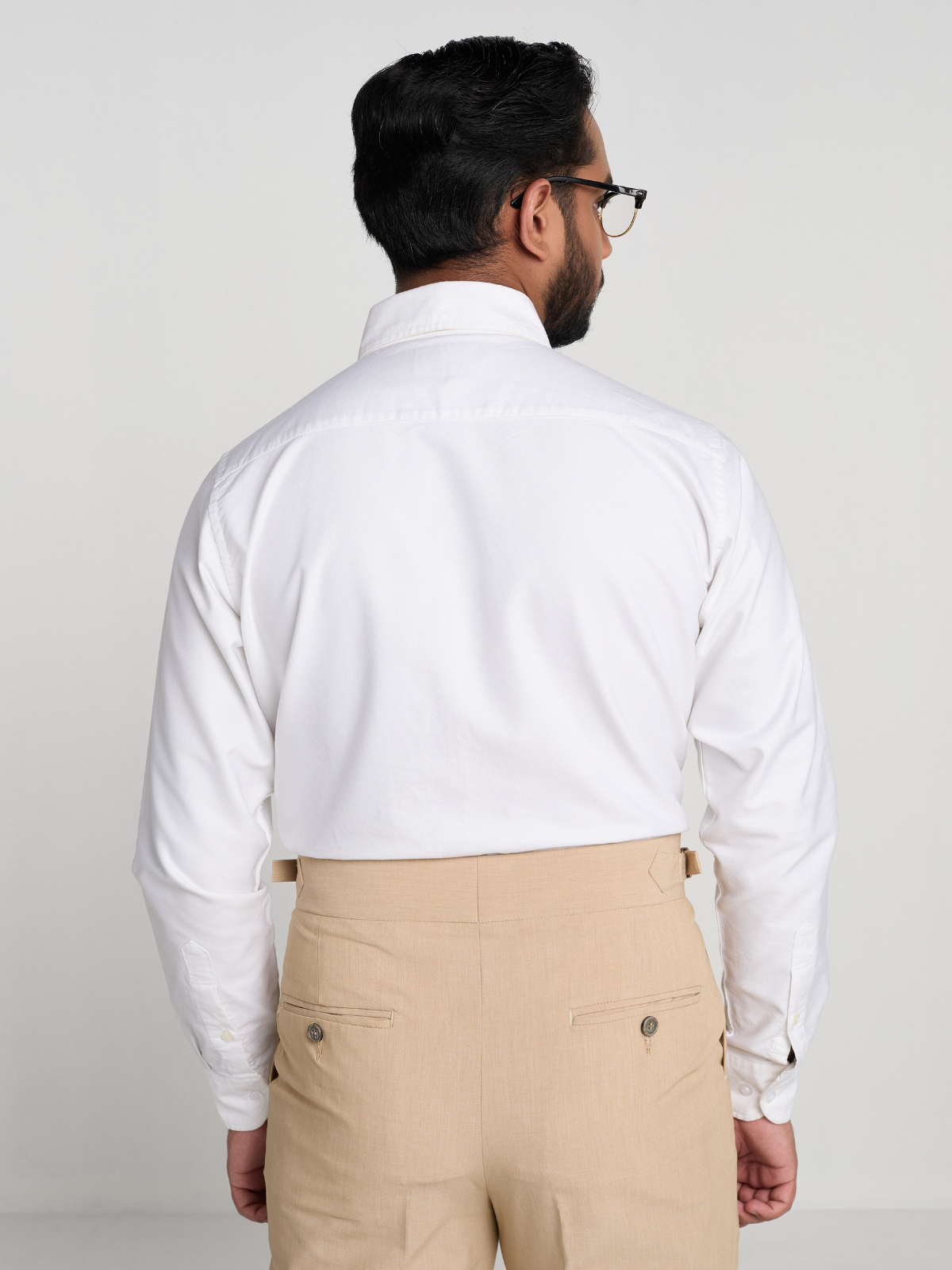White Button Down Formal Shirt