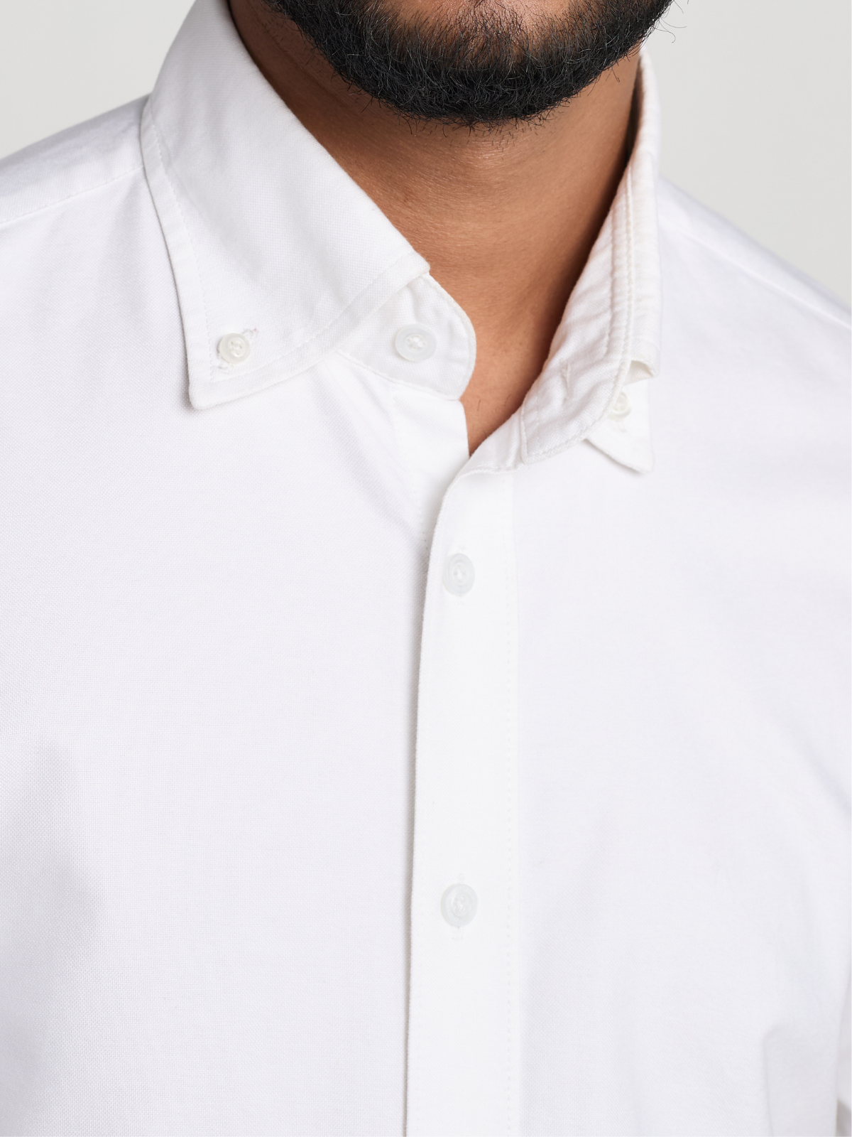 White Button Down Formal Shirt