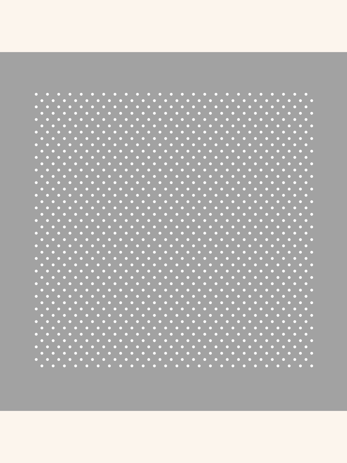 Silver Polka Silk Pocket Square