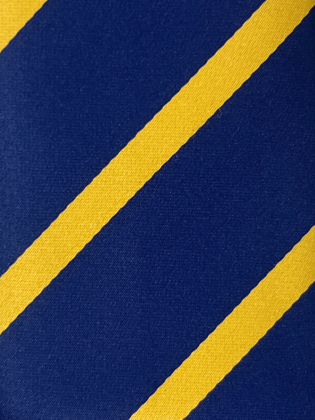 Yellow Repp Tie