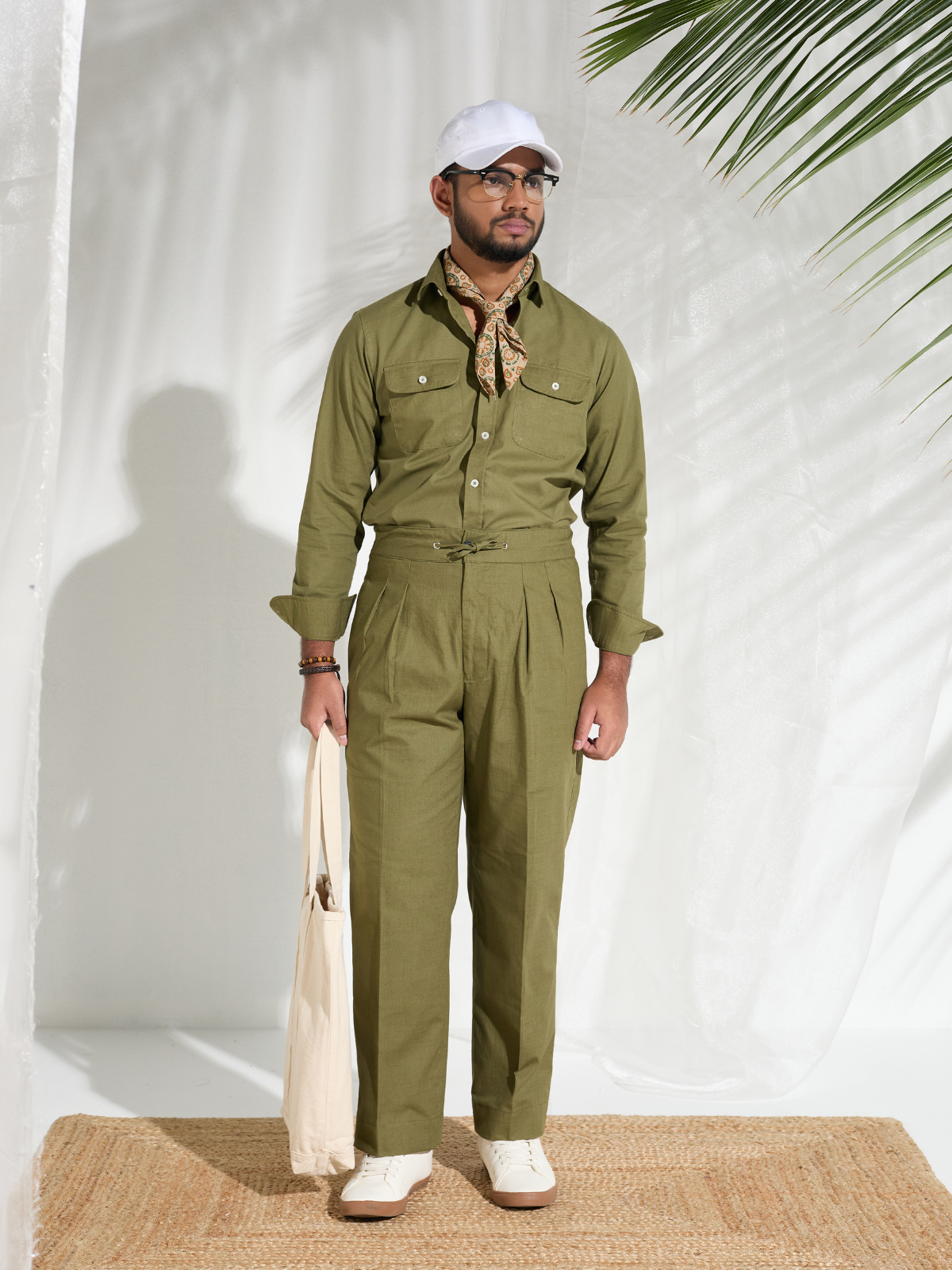 Olive Safari Shirt