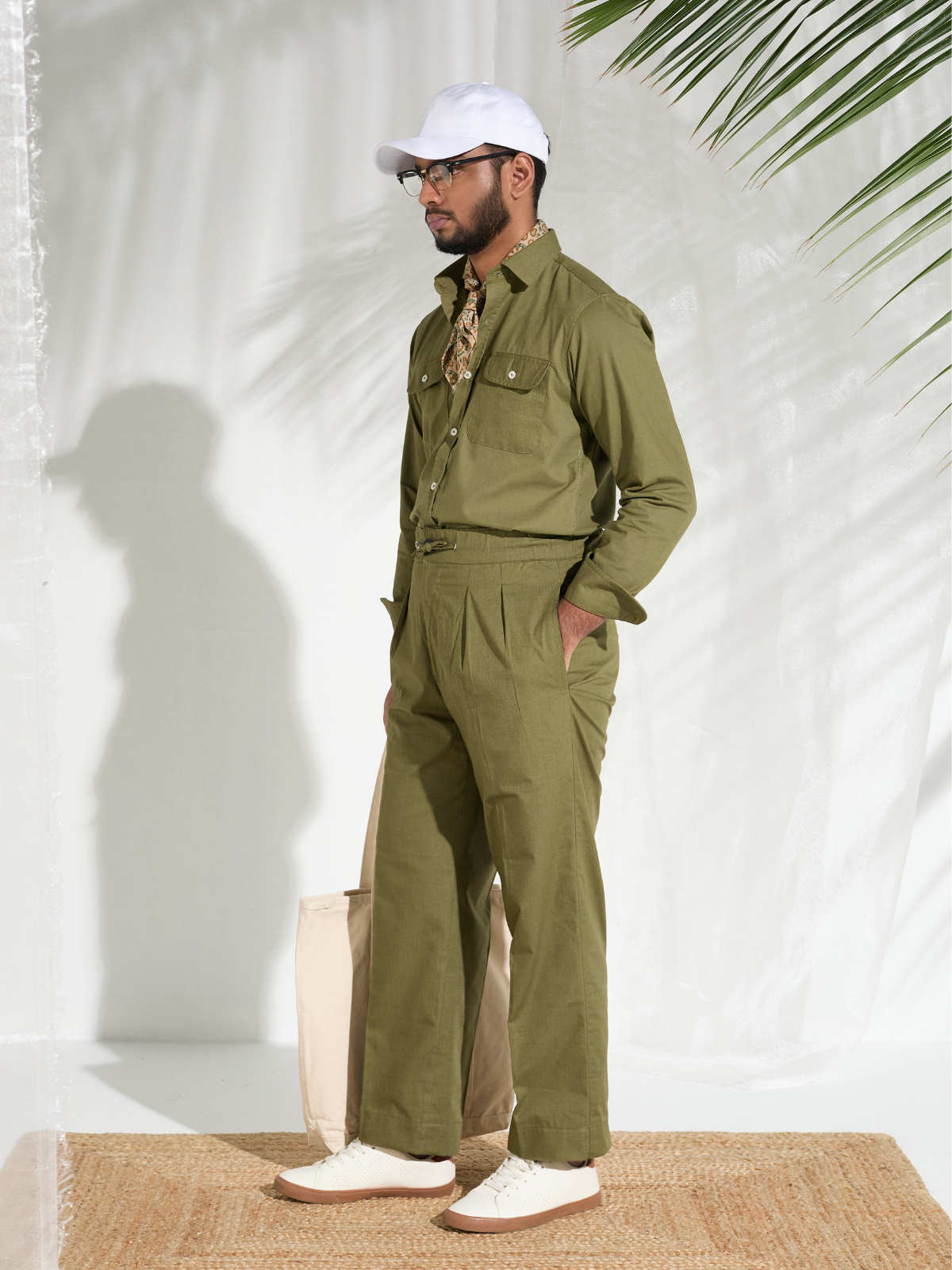 Olive Safari Shirt
