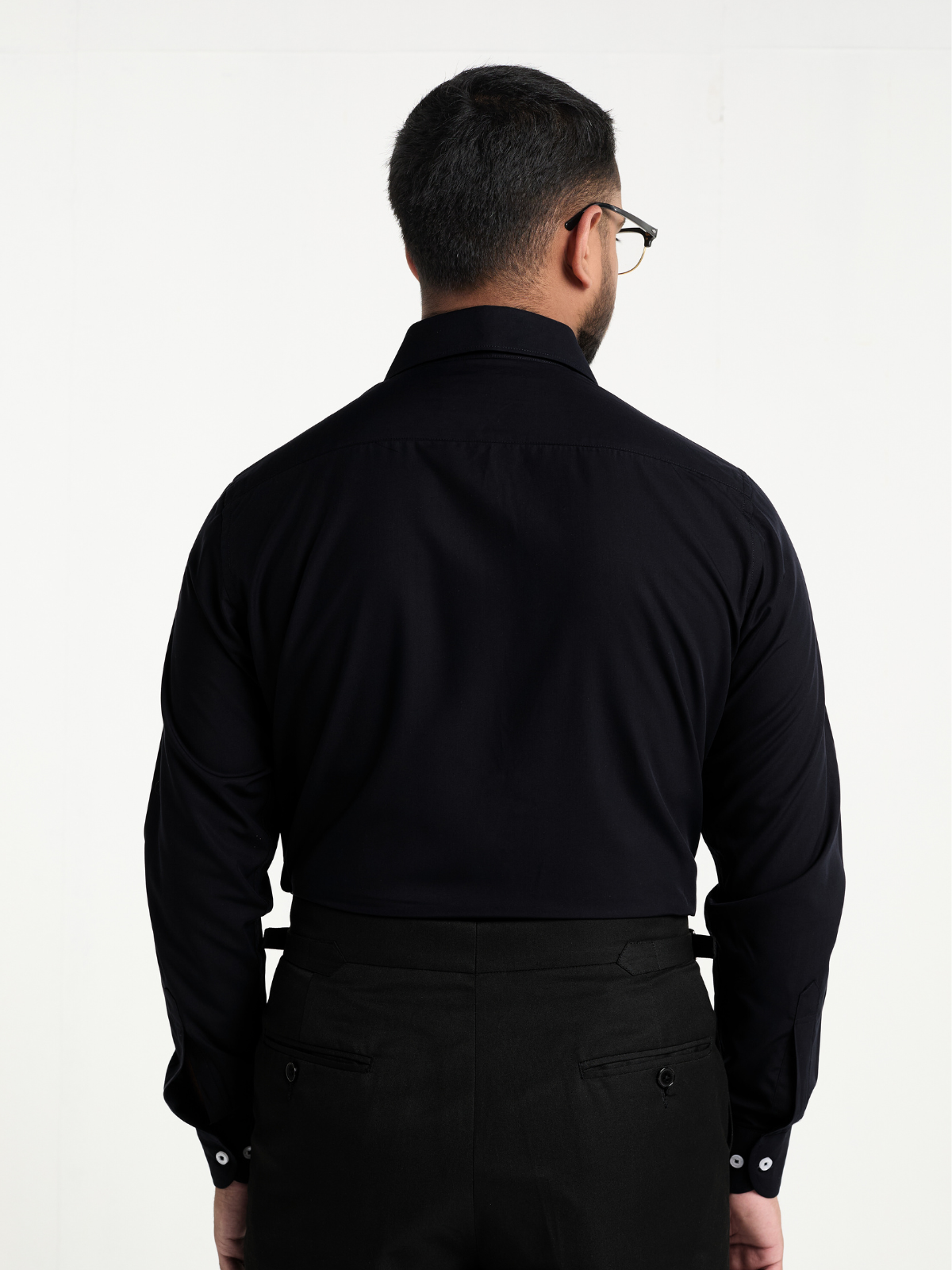 Black Button Down Formal Shirt