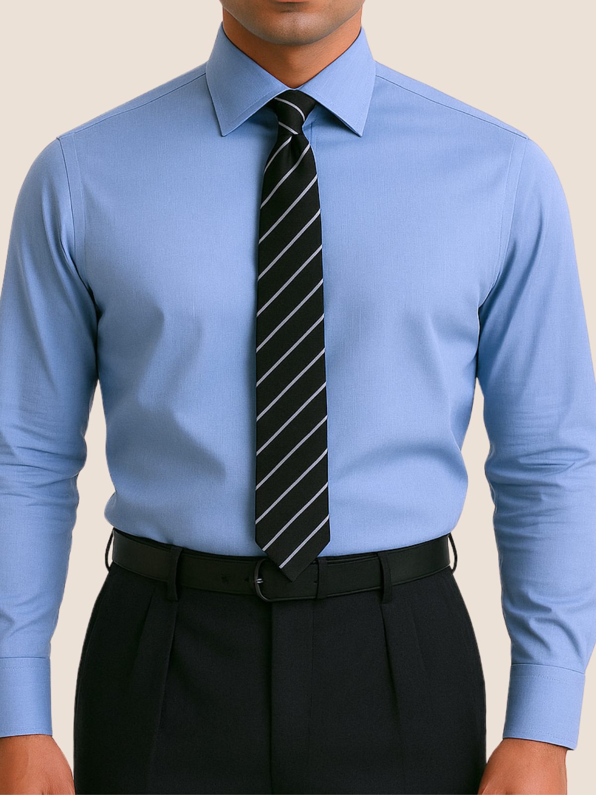 Azure Blue Formal Shirt