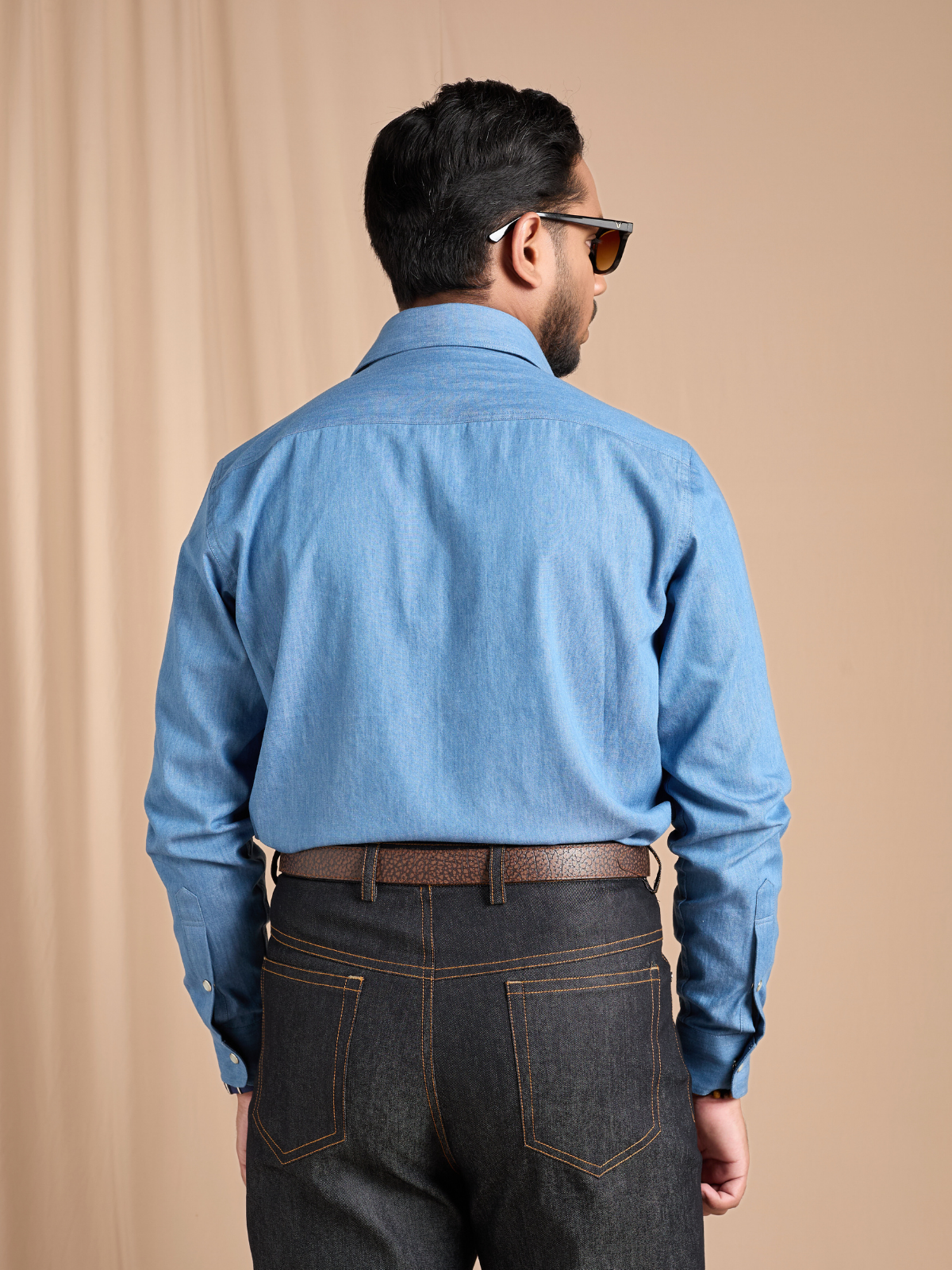 Medium Washed Denim Shirt