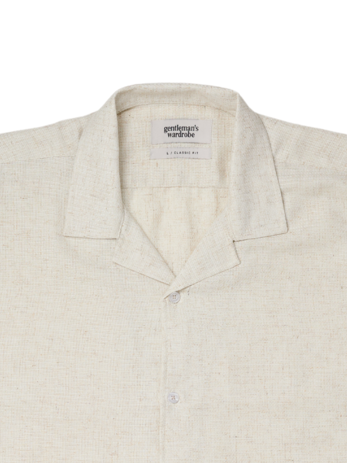 Beige Cuban Shirt