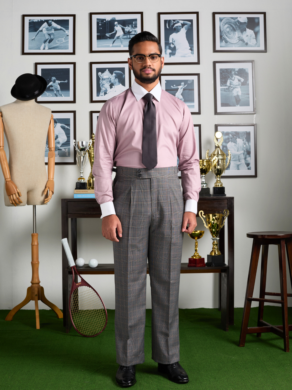 Winchester Mauve Formal Shirt