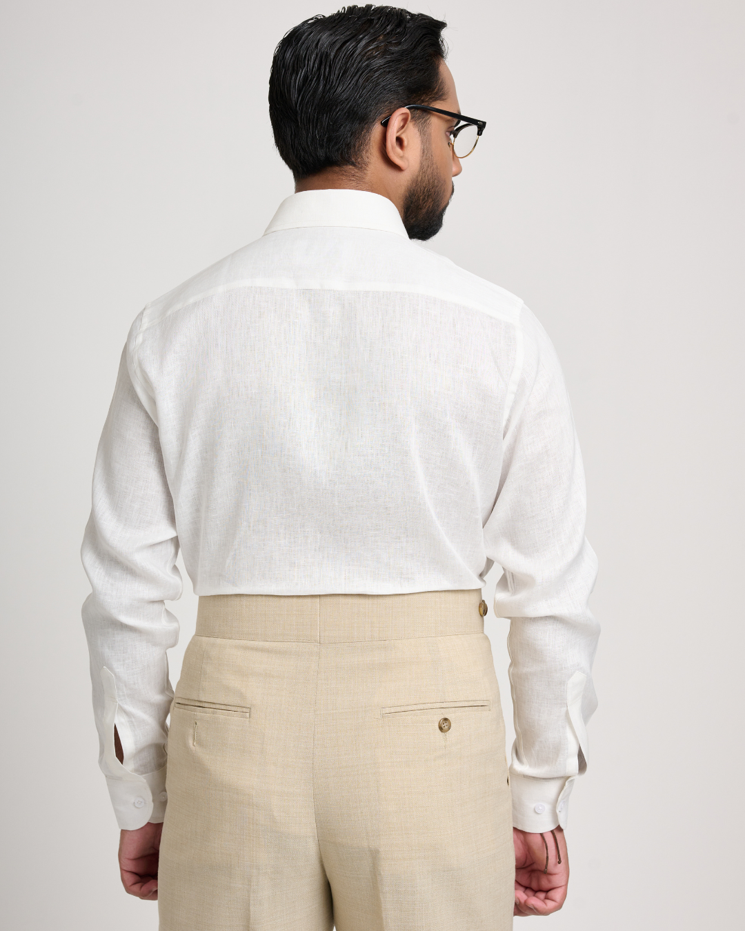 White Linen Casual shirt