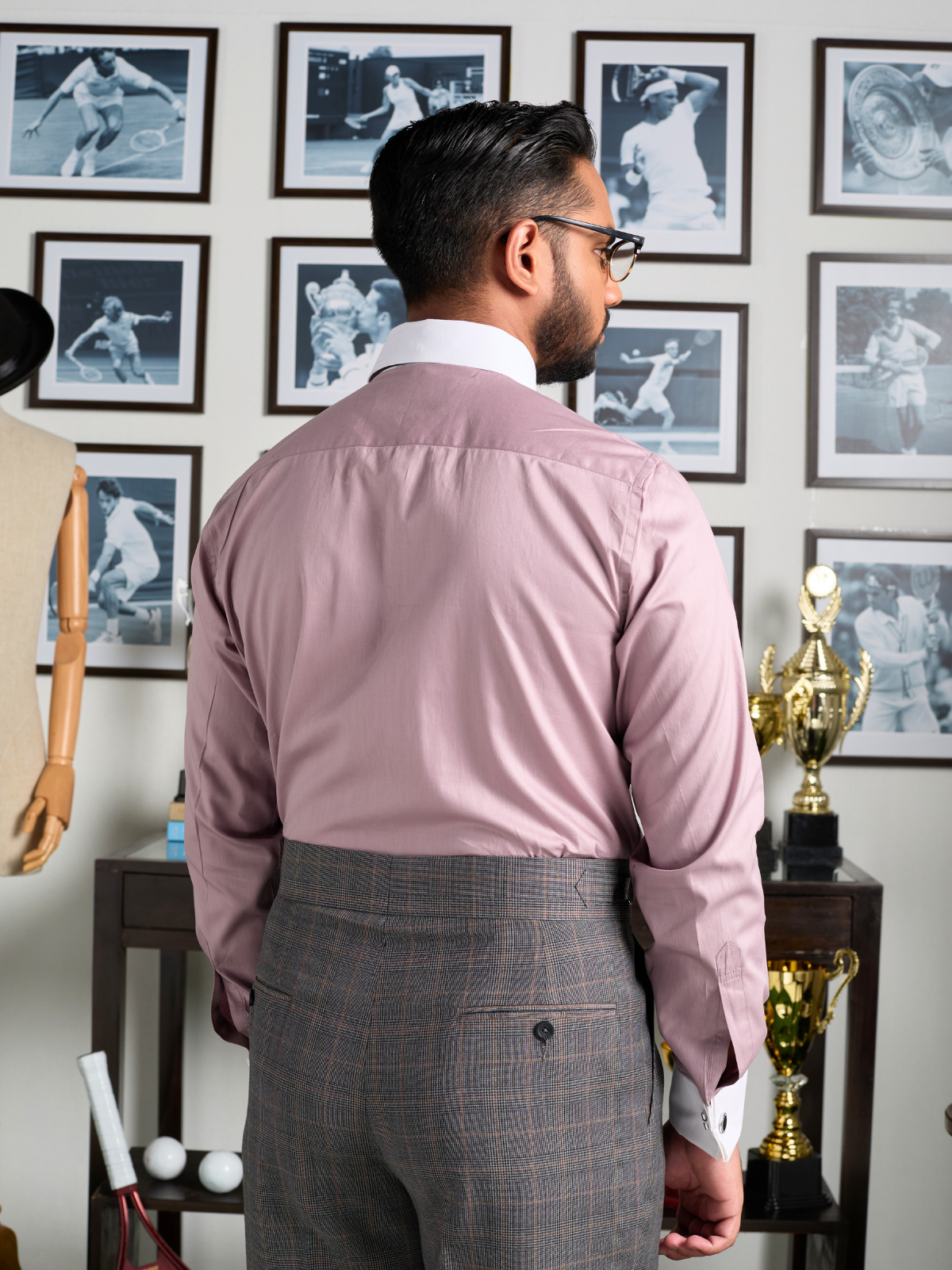Winchester Mauve Formal Shirt