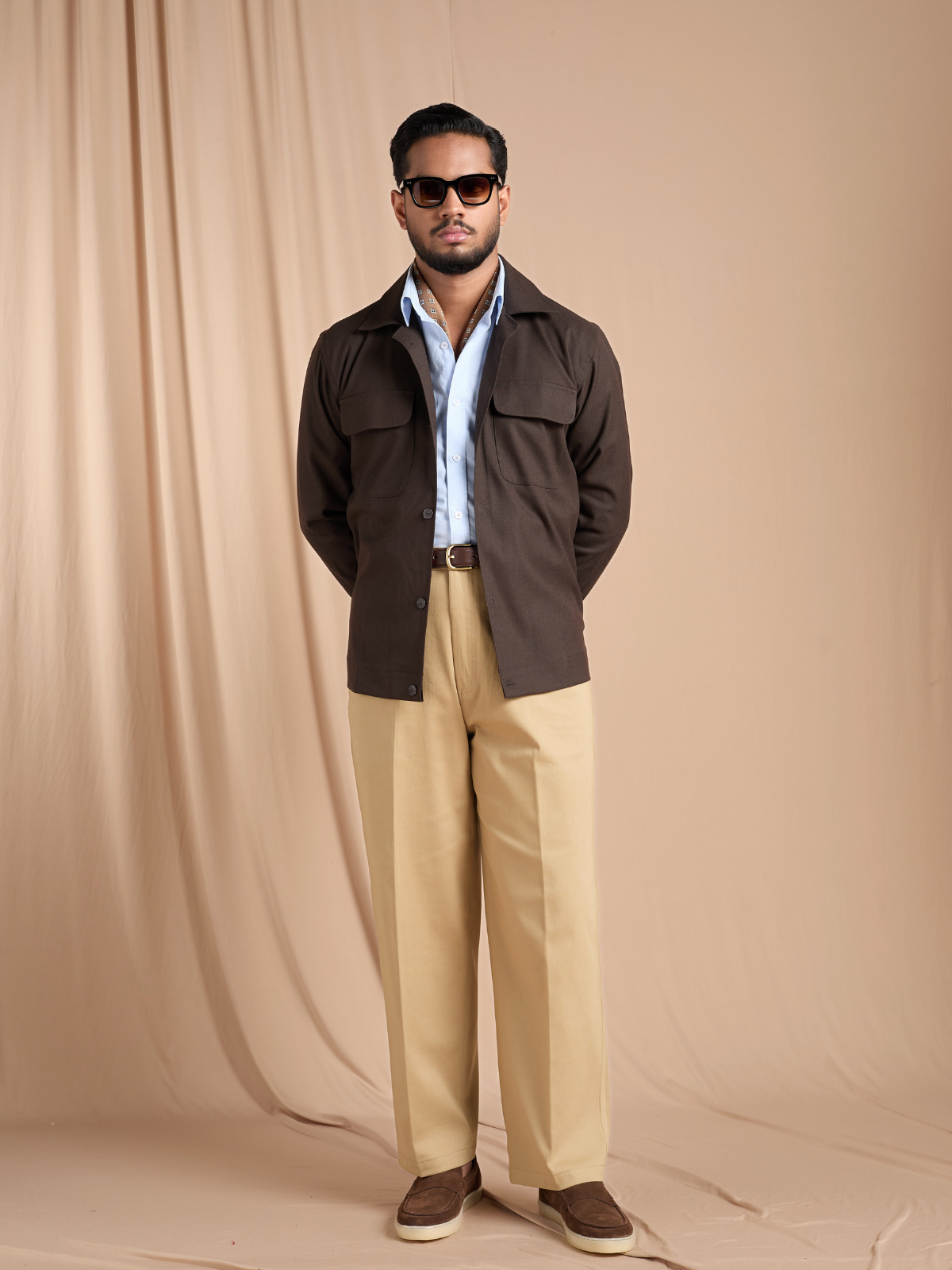 Dark Brown Shacket