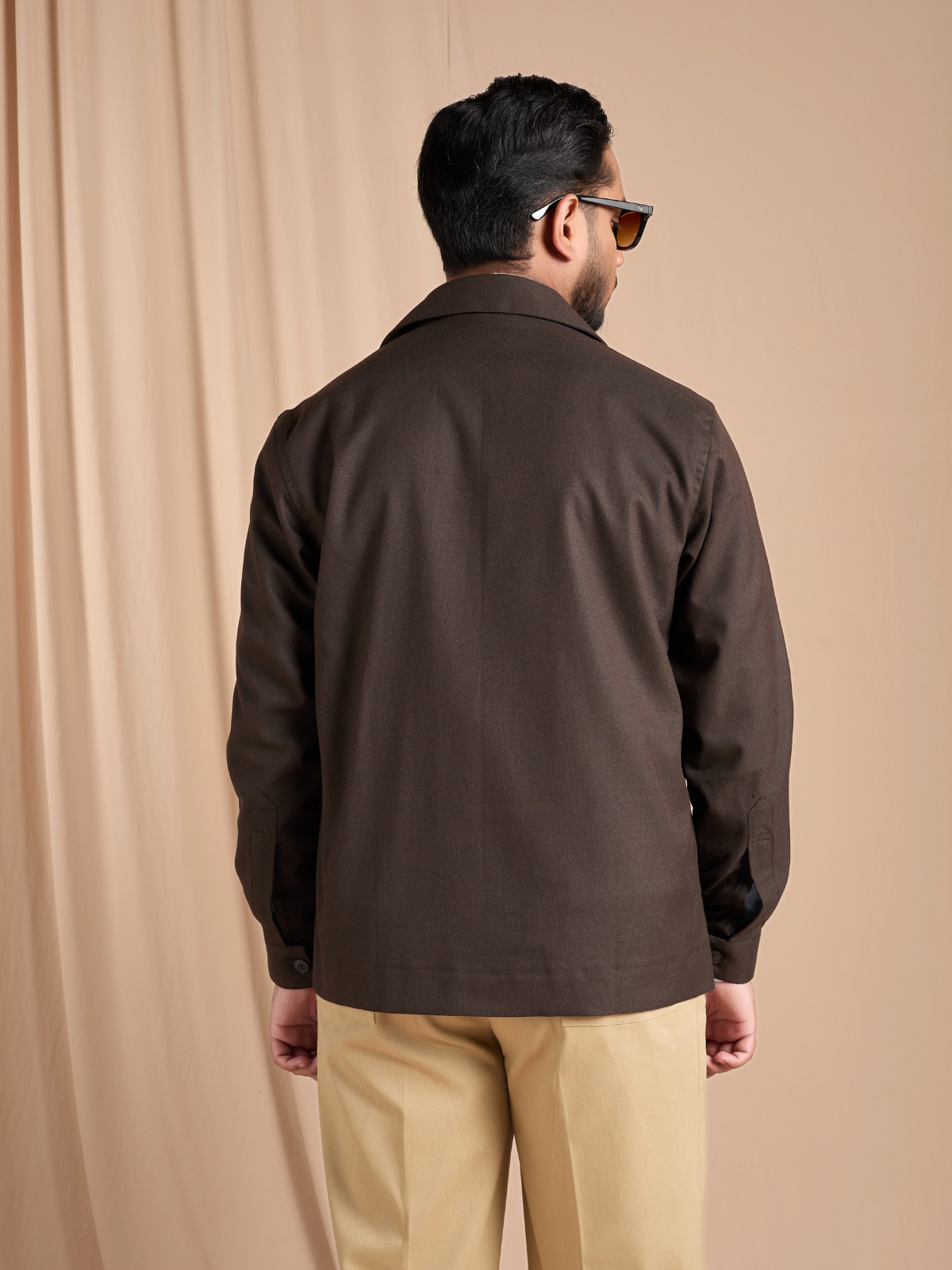 Dark Brown Shacket