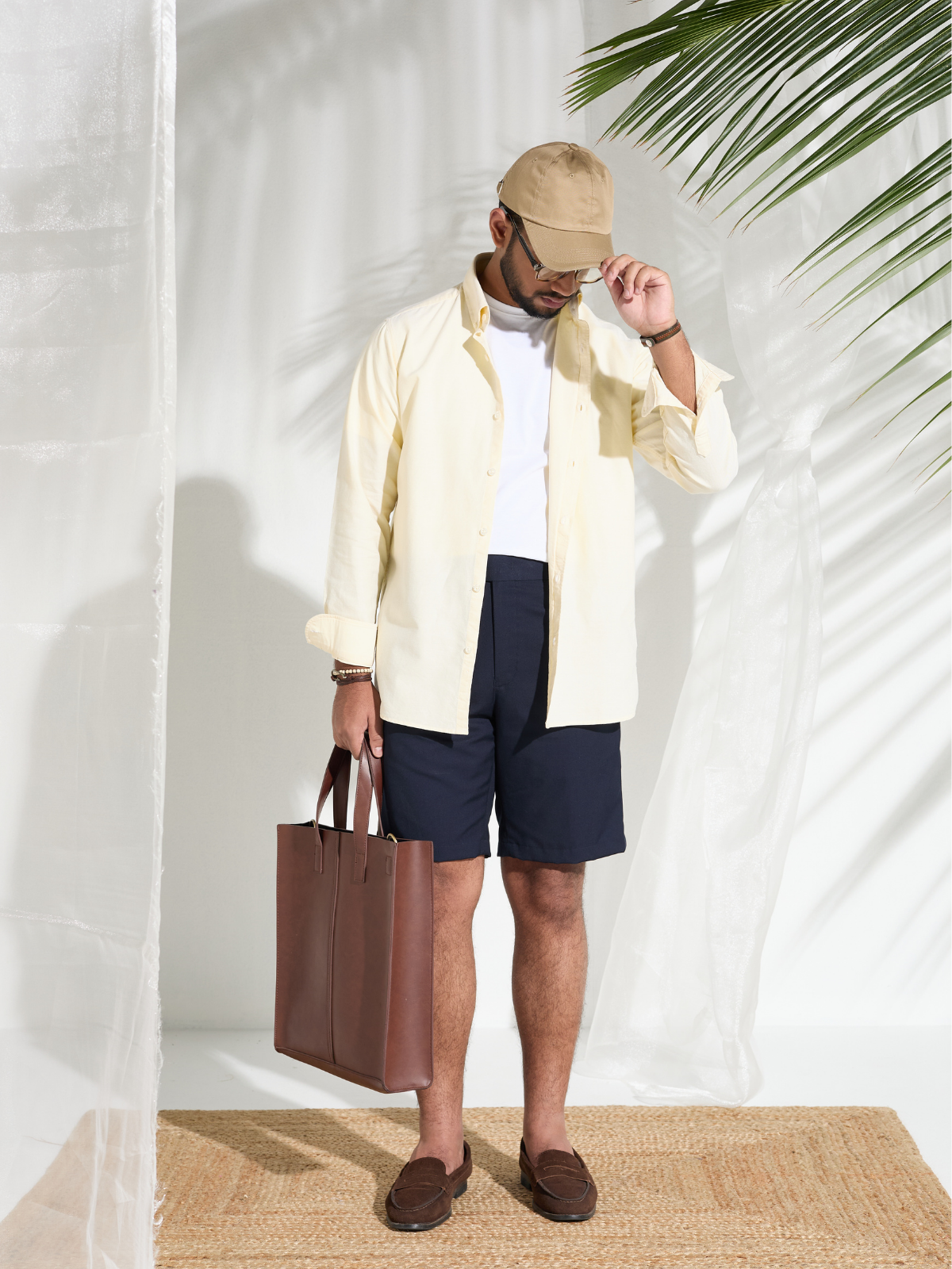 Lemon Button Down Shirt