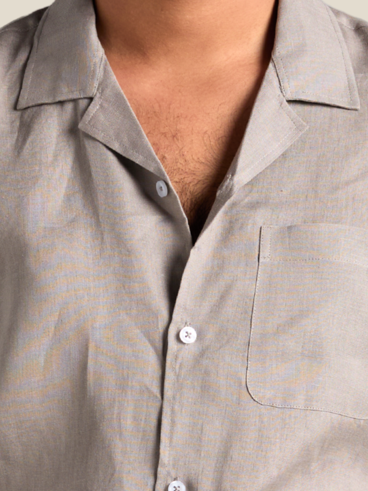 Grey full sleeve cuban