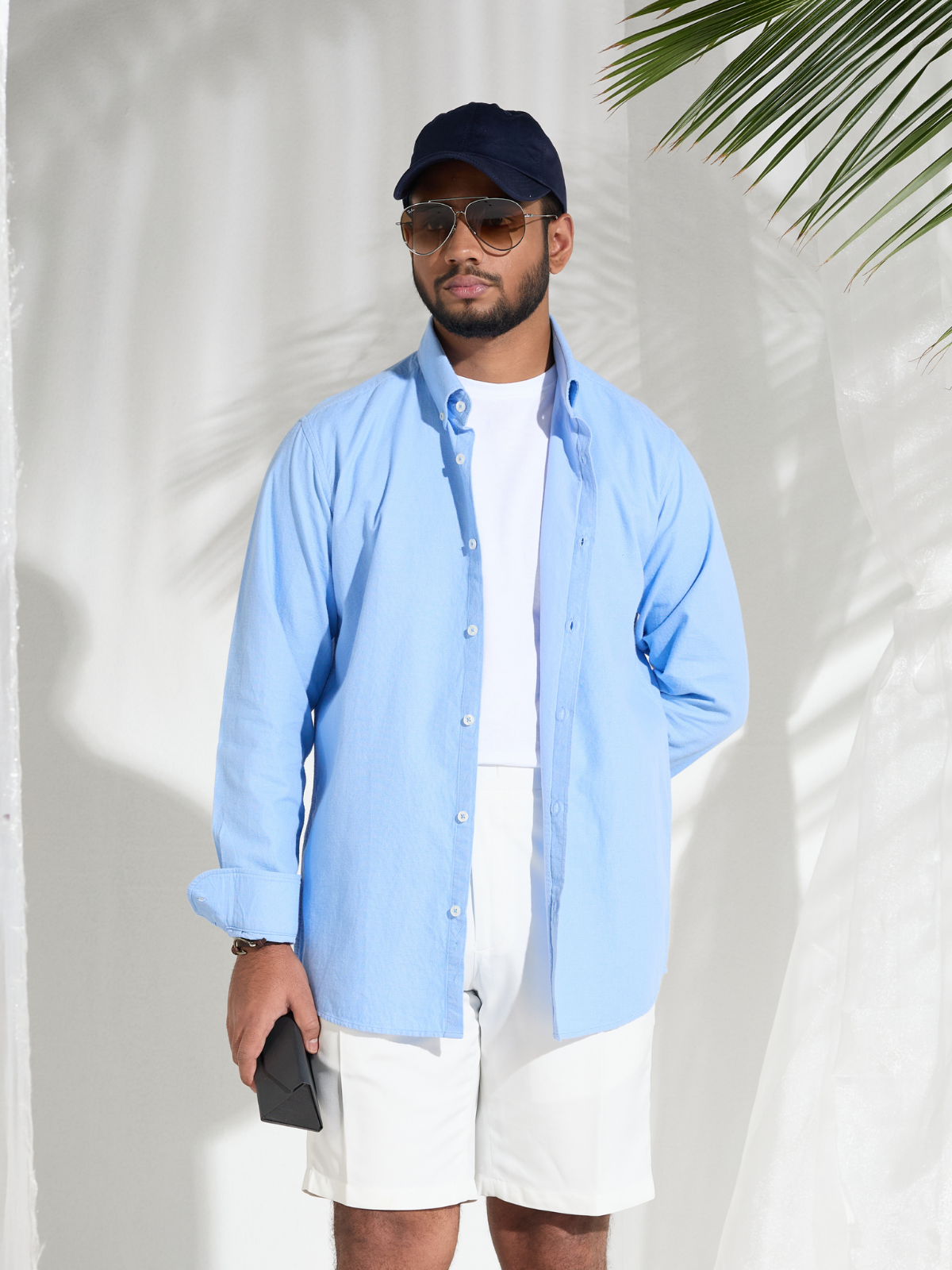 Sky Button Down Shirt