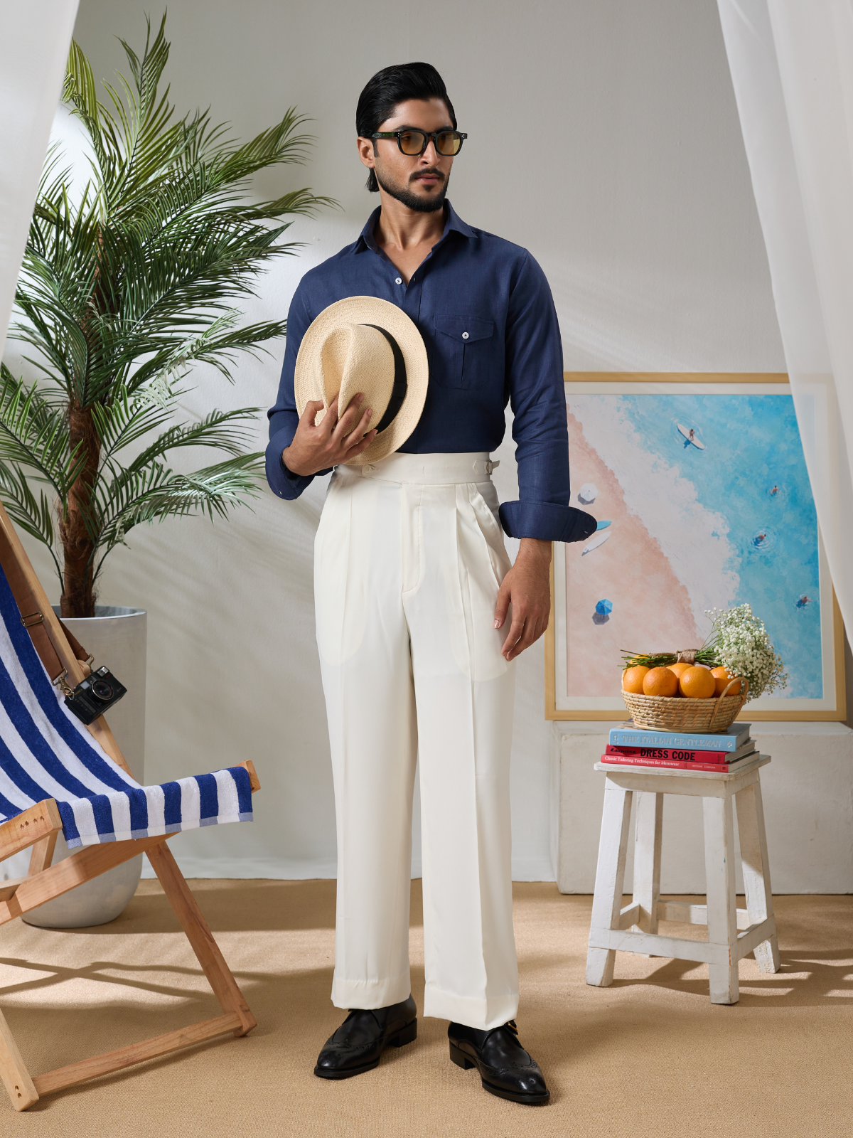 Blue Safari Shirt