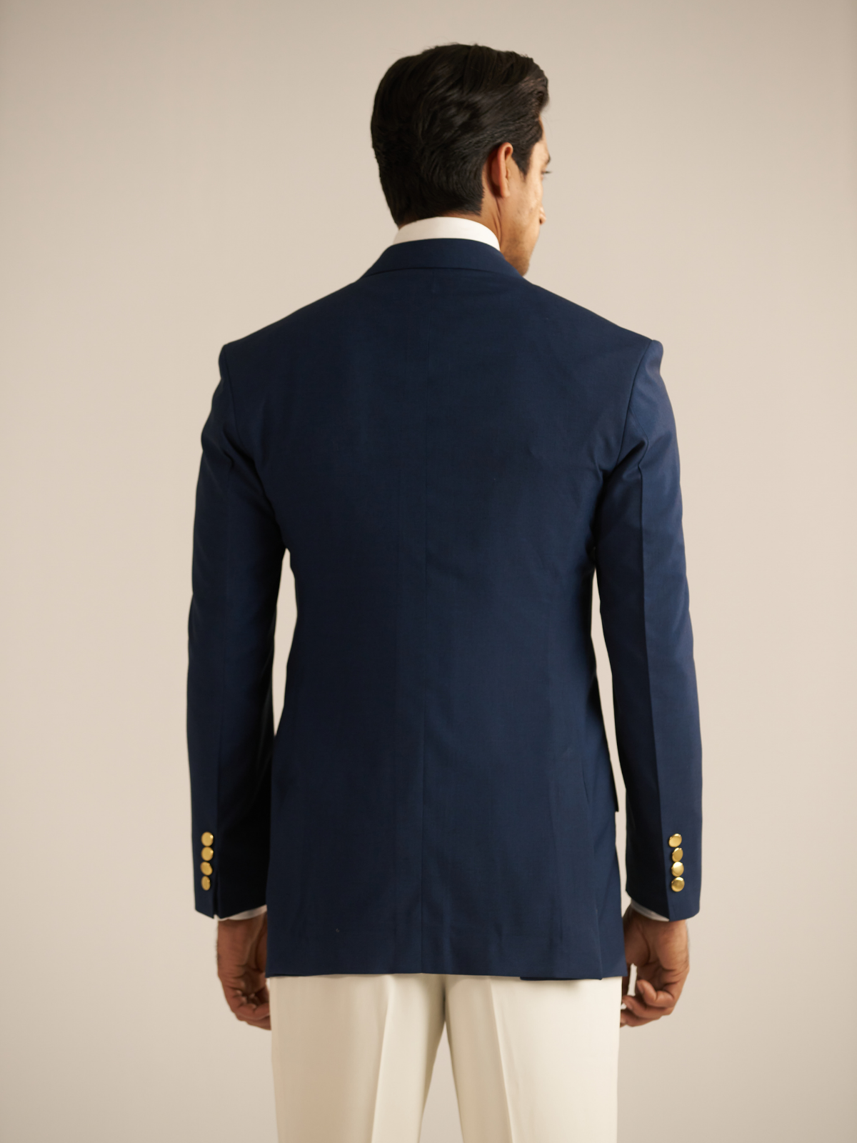 Navy Brass Blazer