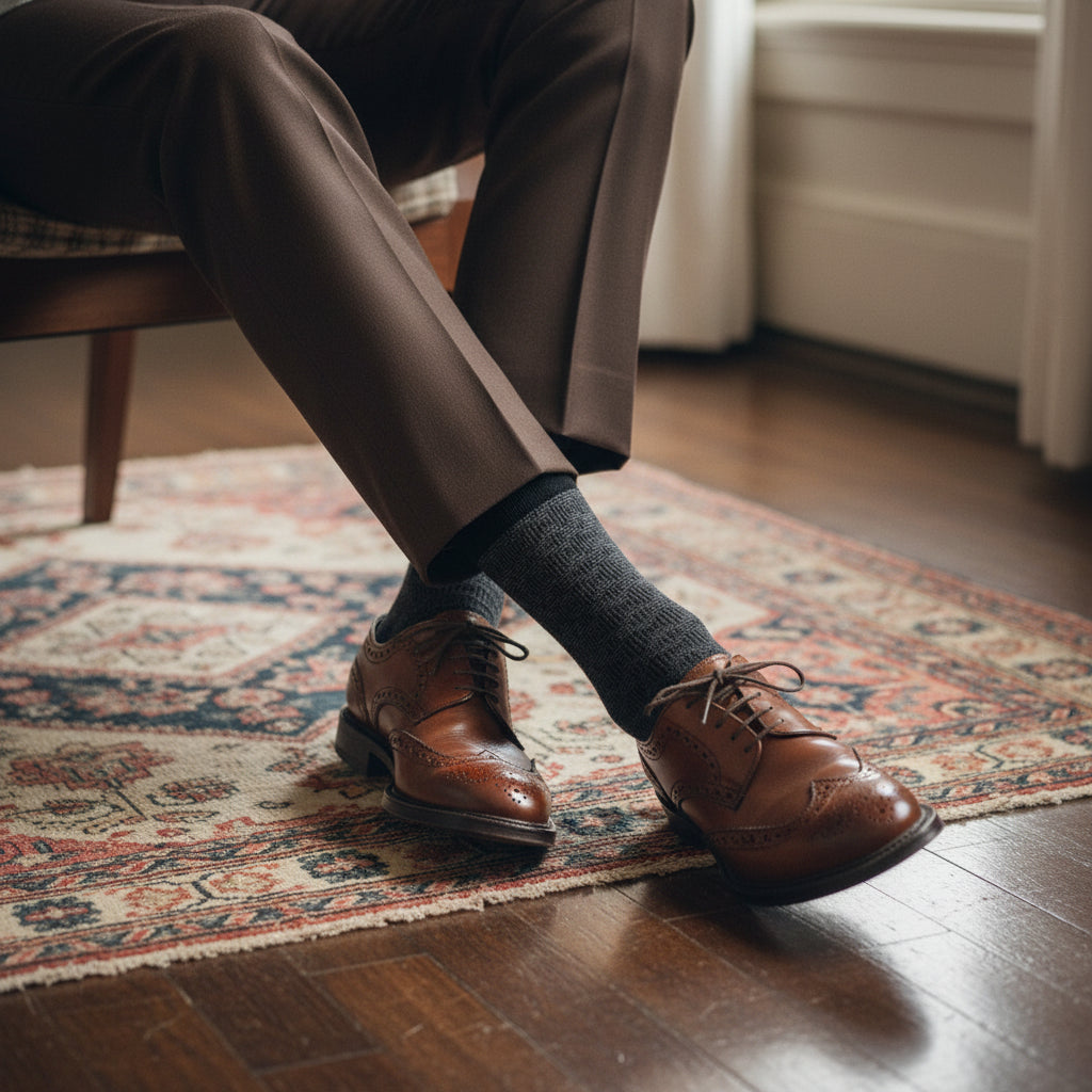 Navy Socks
