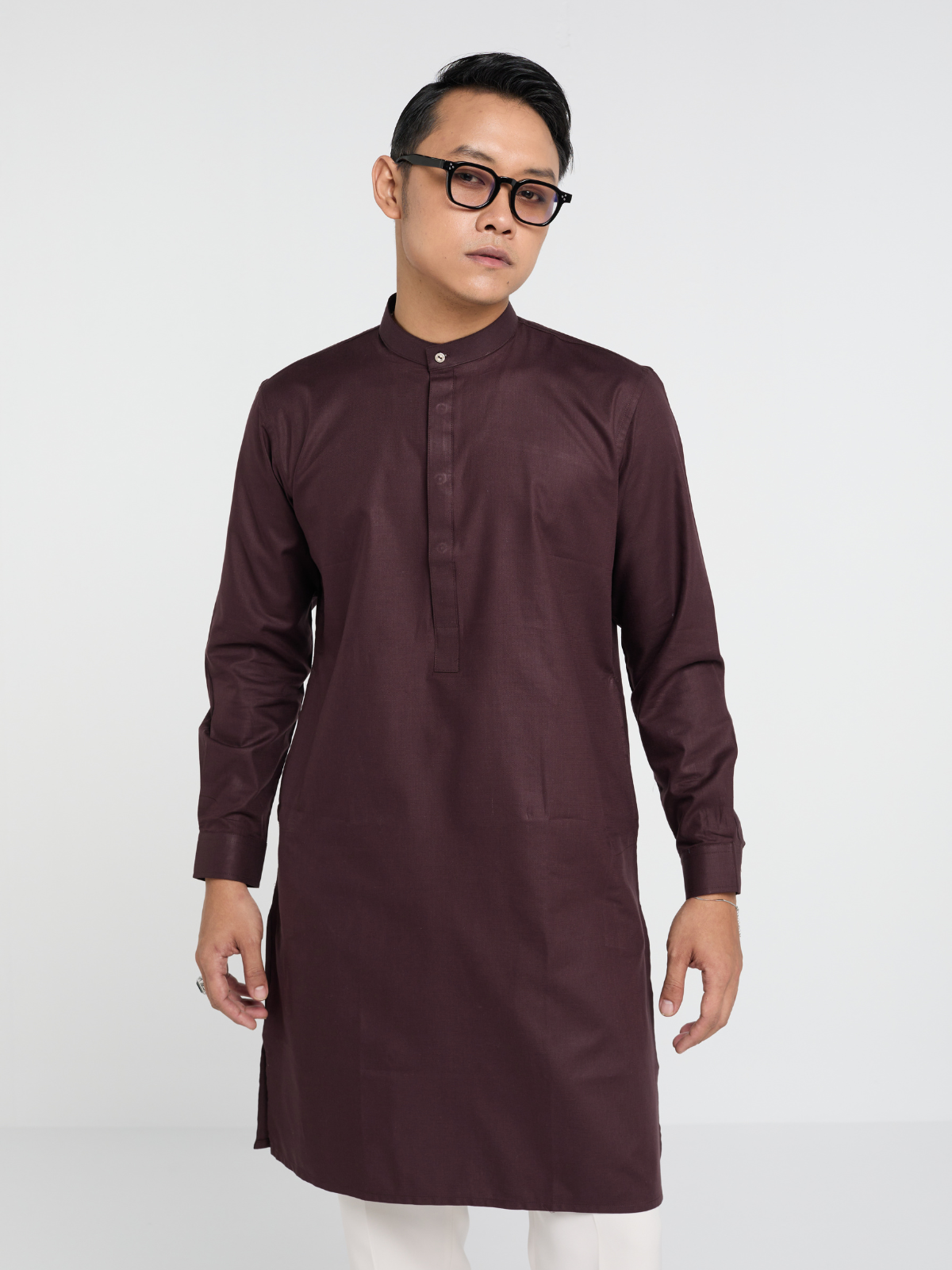 Dark Brown Single Kurta