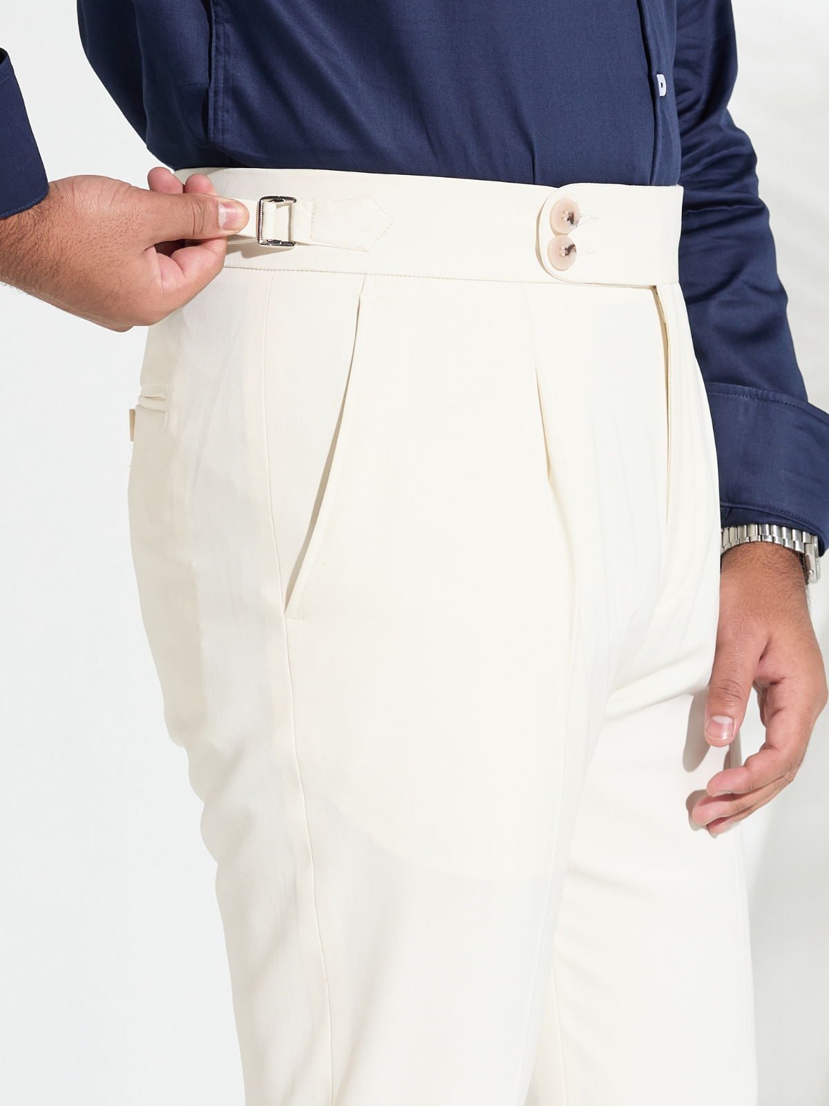Off-White Boot Cut Trouser