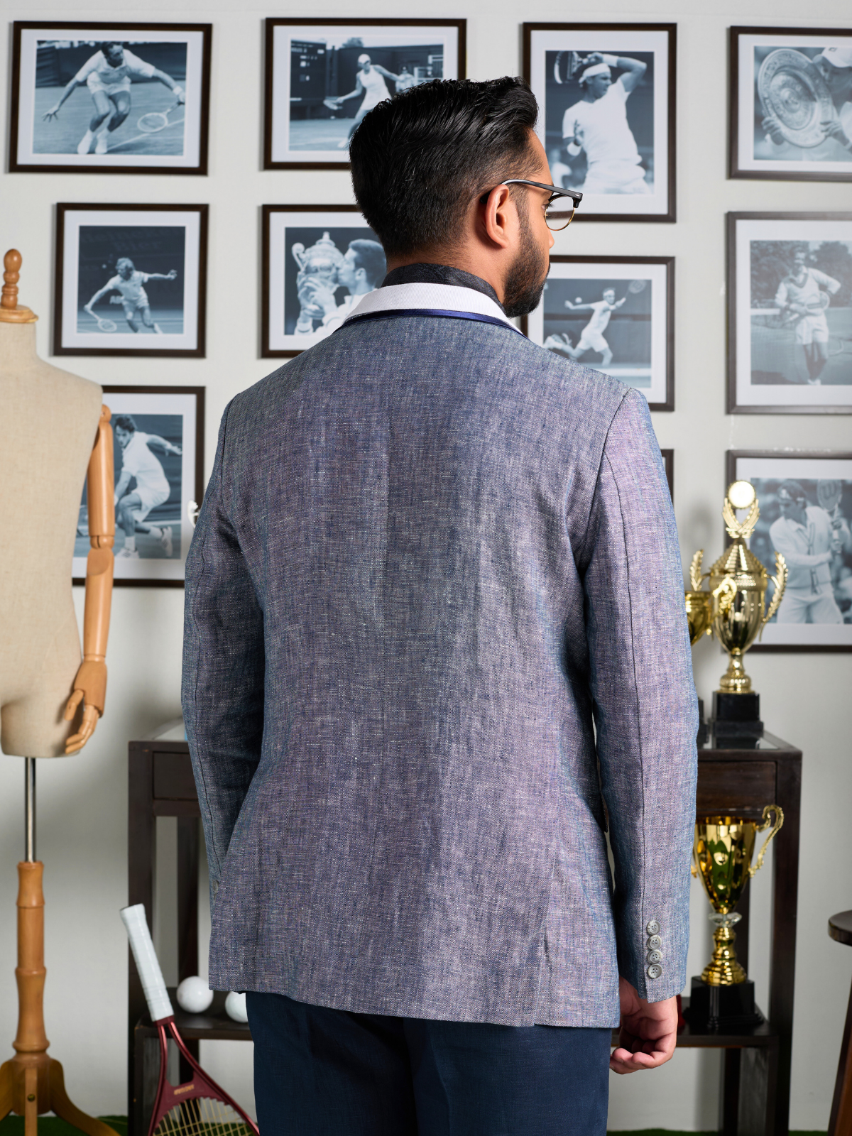 Grey Rowing Blazer