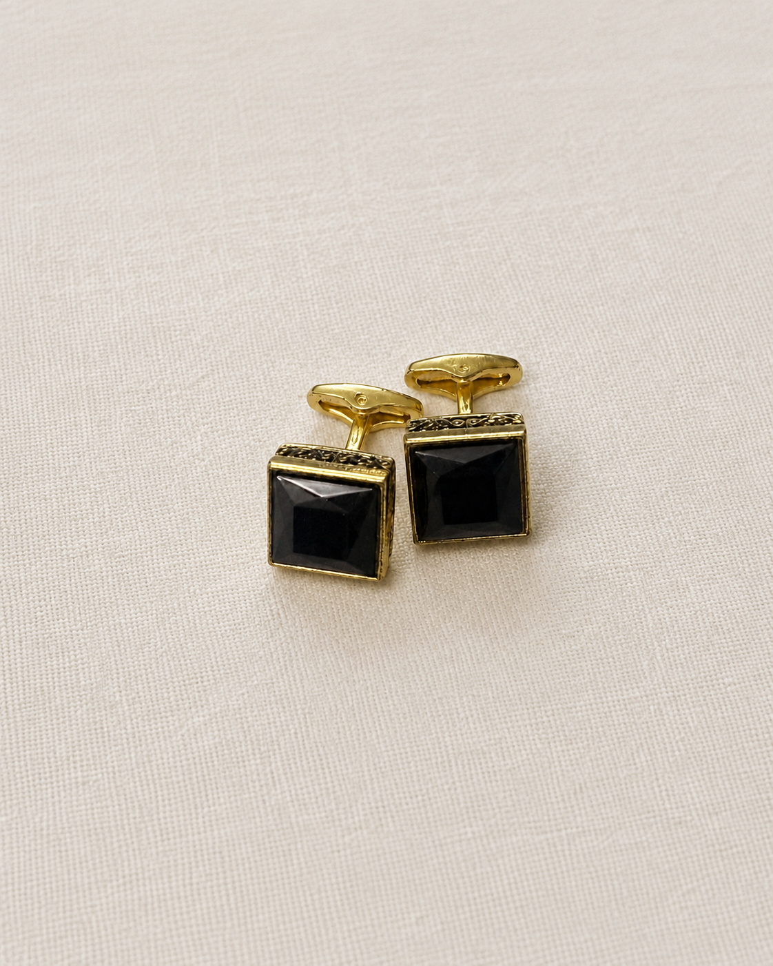 Black Pyramid Cufflinks