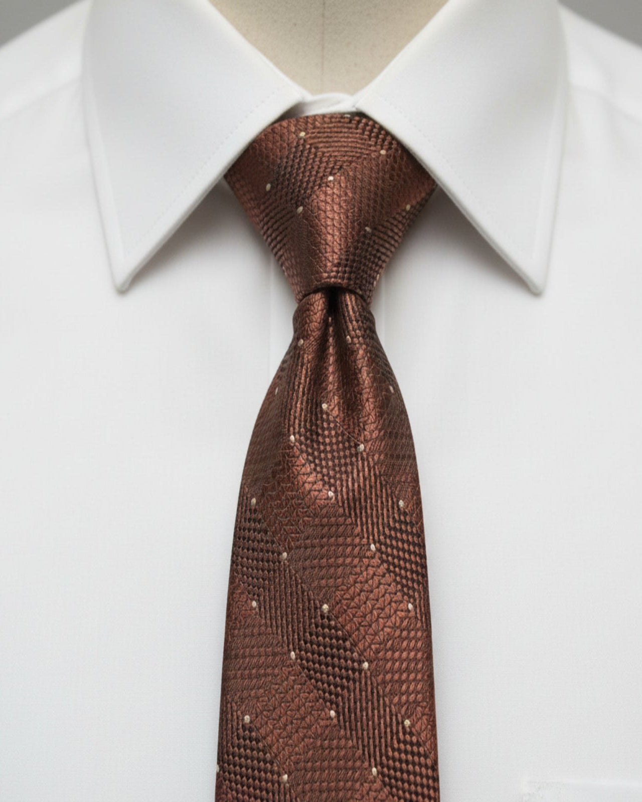 The Copper Pebble Tie