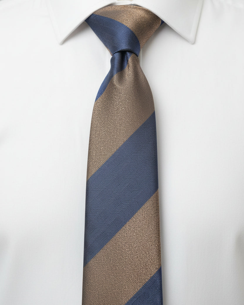 The Block Stripe tie